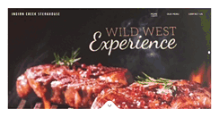 Desktop Screenshot of indiancreeksteakhouse.com