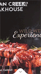 Mobile Screenshot of indiancreeksteakhouse.com